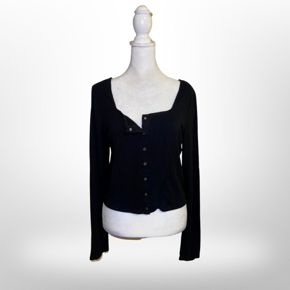 Square Neck Long Sleeve